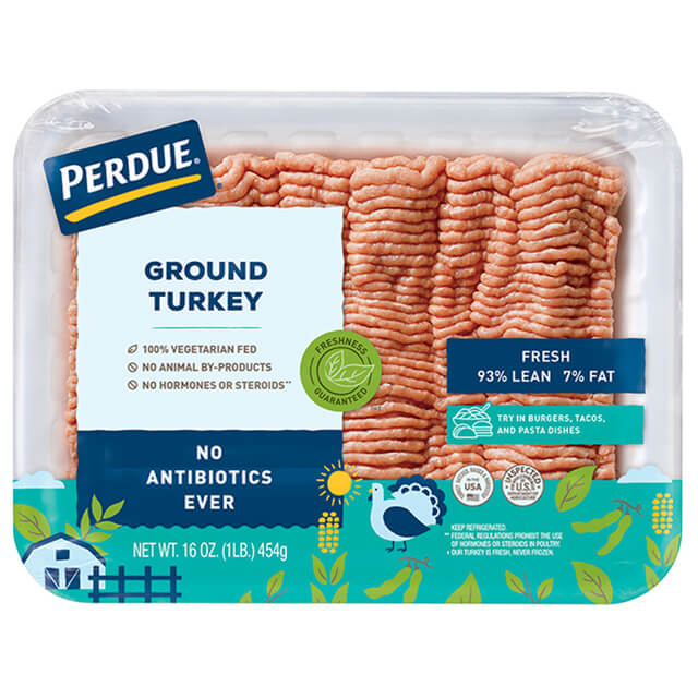 PERDUE Fresh Ground Turkey Breast 1 Lb 10278 PERDUE 