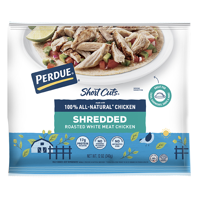 PERDUE® SHORT CUTS® Shredded Roasted White Meat Chicken