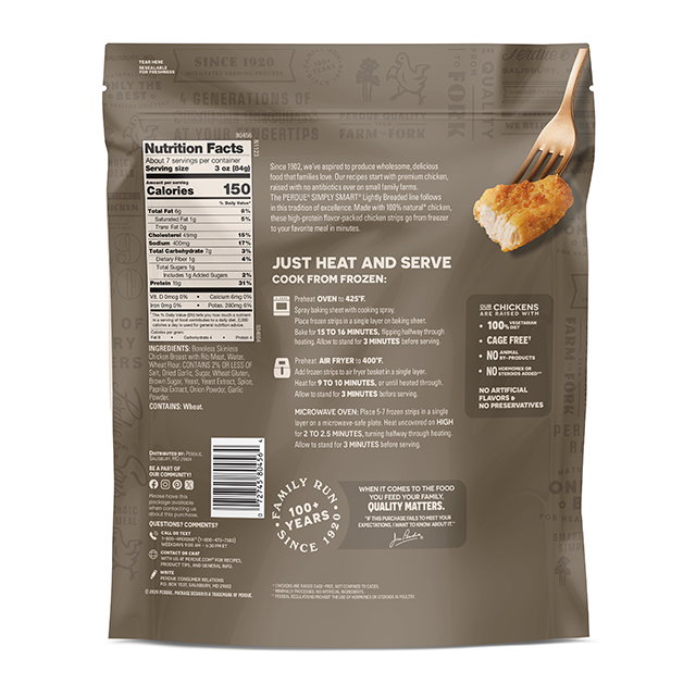 PERDUE® SIMPLY SMART® Lightly Breaded Chicken Strips