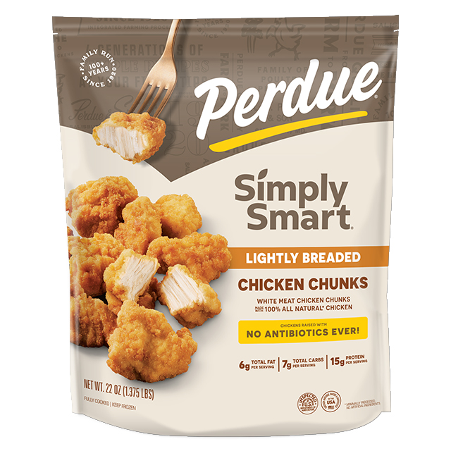 PERDUE® SIMPLY SMART® Lightly Breaded Chicken Chunks