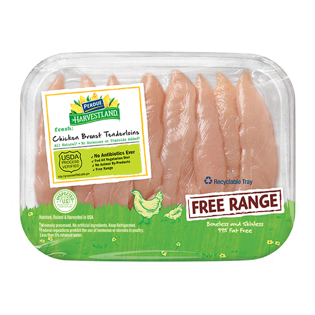 PERDUE® HARVESTLAND® Free Range Chicken Breast Tenderloins