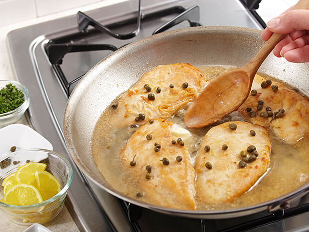 Quick and Simple Chicken Piccata Recipe Step 4