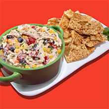 Southwestern Yogurt Chicken Dip