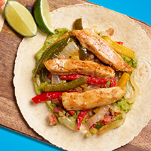 Easy Air Fryer Chicken Fajitas