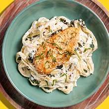 Lemon Ricotta Chicken Pasta